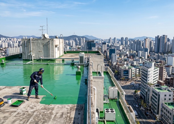 원주 옥상방수 전문 시공 | 누수·크랙 해결